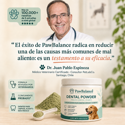 Polvo Dental Alimenticio: la forma más fácil de cuidar los dientes de tu mascota.