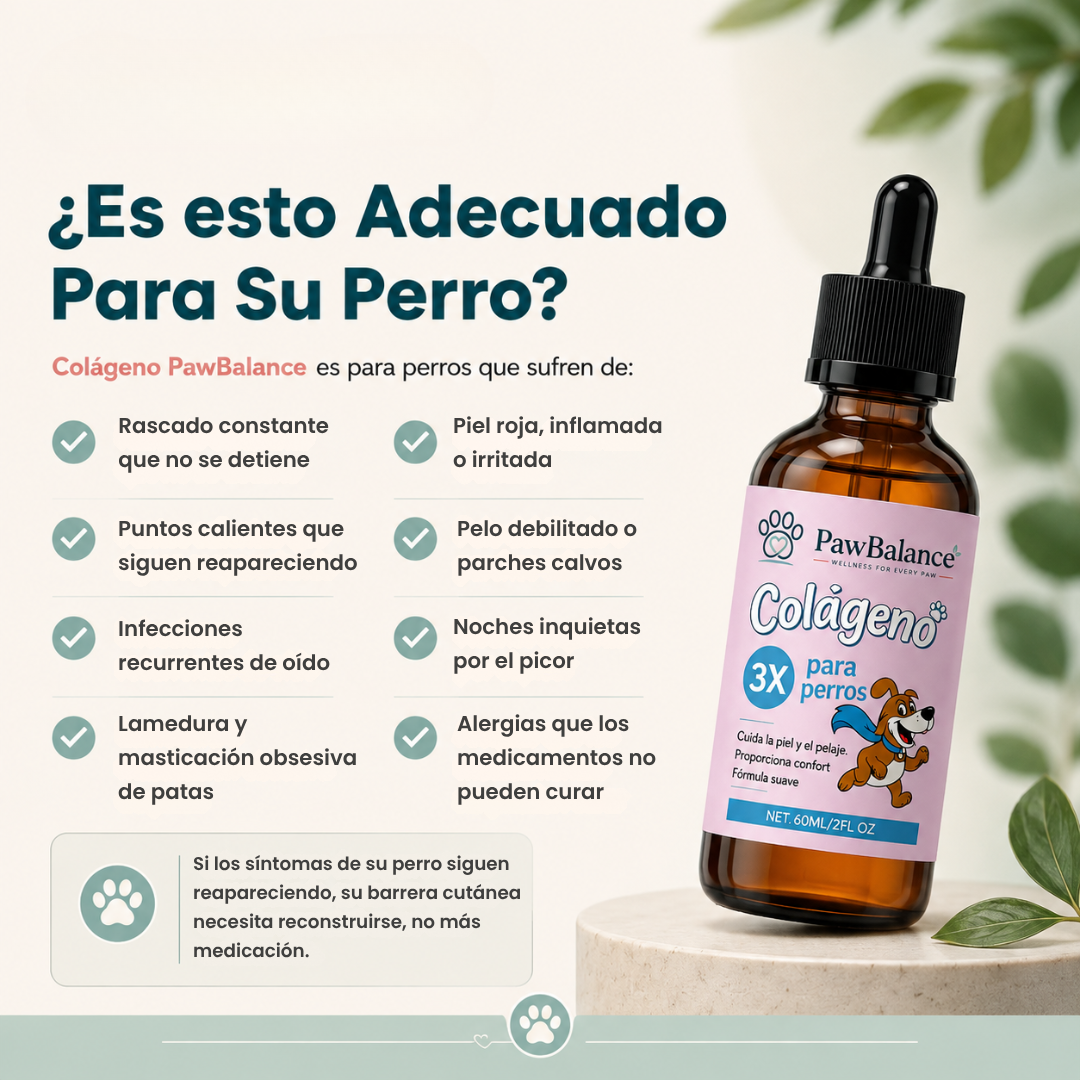 Colágeno Líquido | Fórmula recomendada por veterinarios
