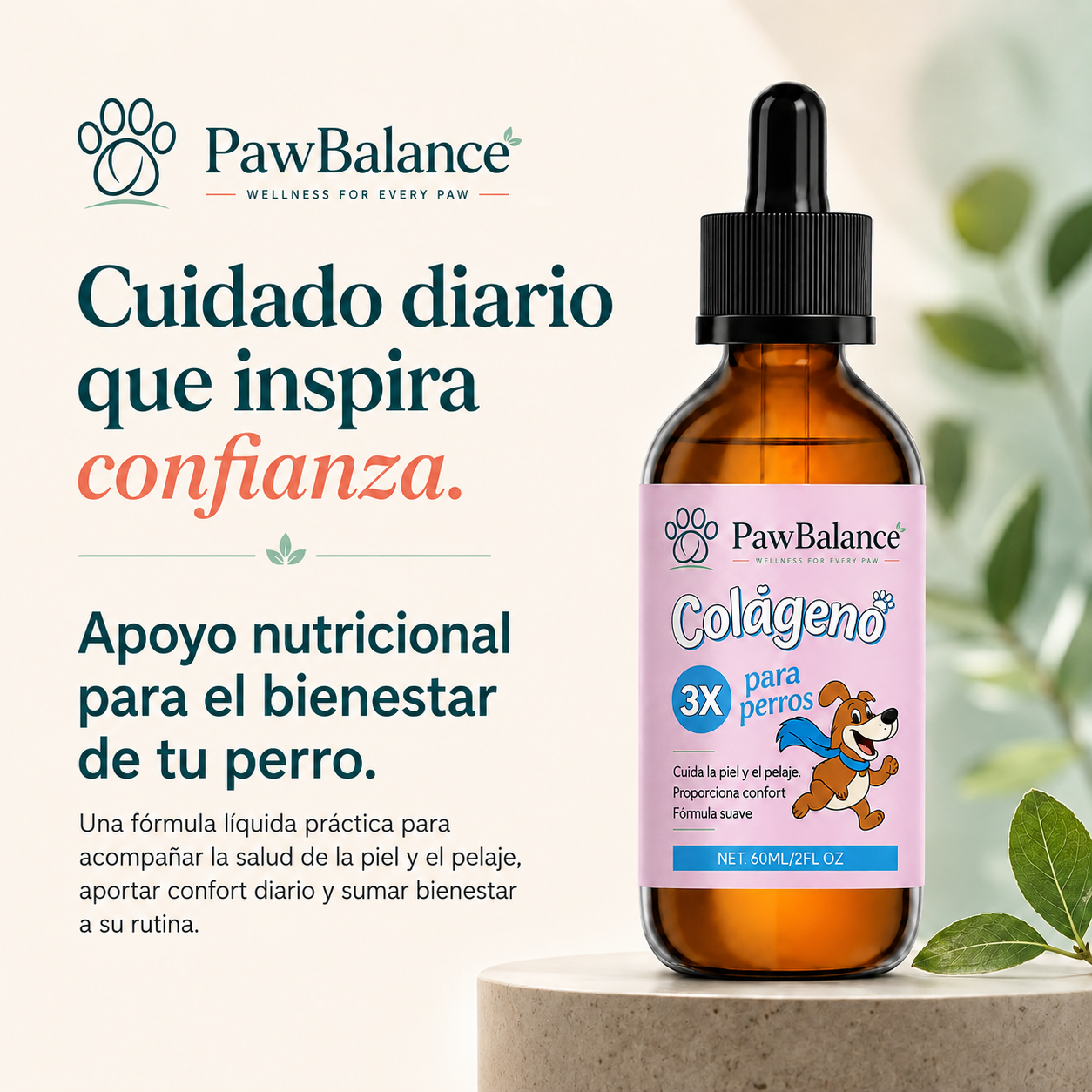 Colágeno LÍquido Regenerador - La fórmula natural recomendada por veterinarios